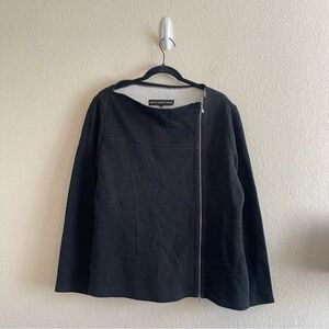 Really Great Things NYC Wool Blend Moto Style Knit Jacket US Women’s Size 16